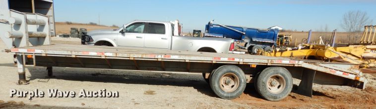 image for item DE4153 2004 shop built equipment trailer