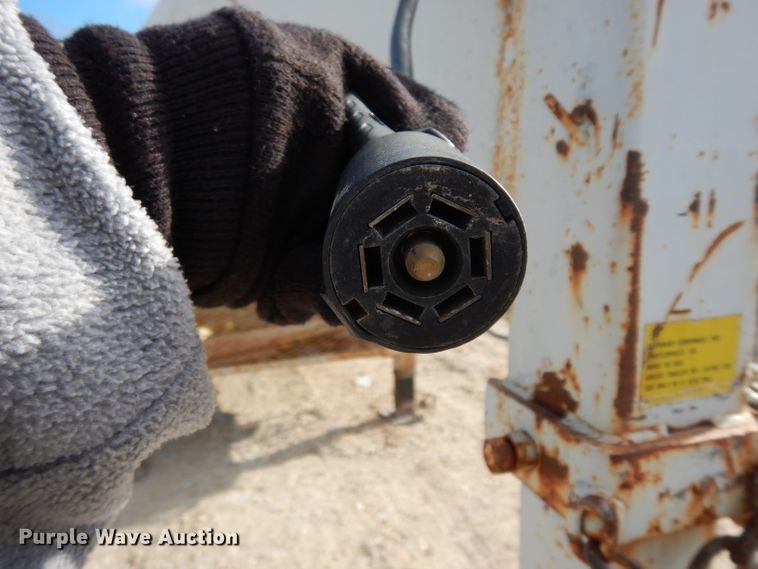 image for item DE4153 2004 shop built equipment trailer