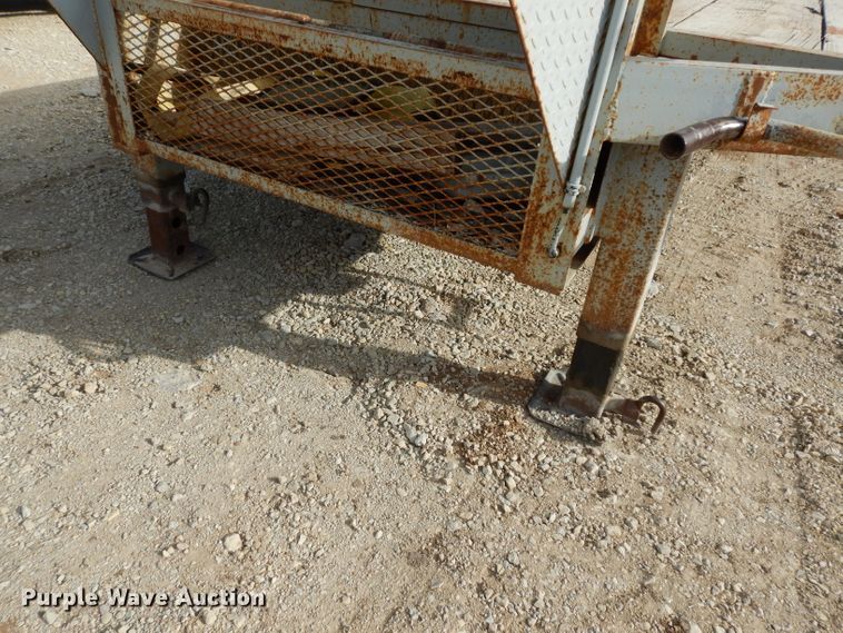 image for item DE4153 2004 shop built equipment trailer