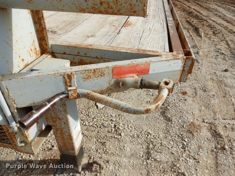 image for item DE4153 2004 shop built equipment trailer