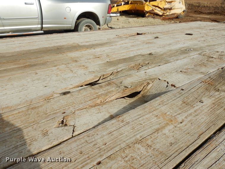 image for item DE4153 2004 shop built equipment trailer