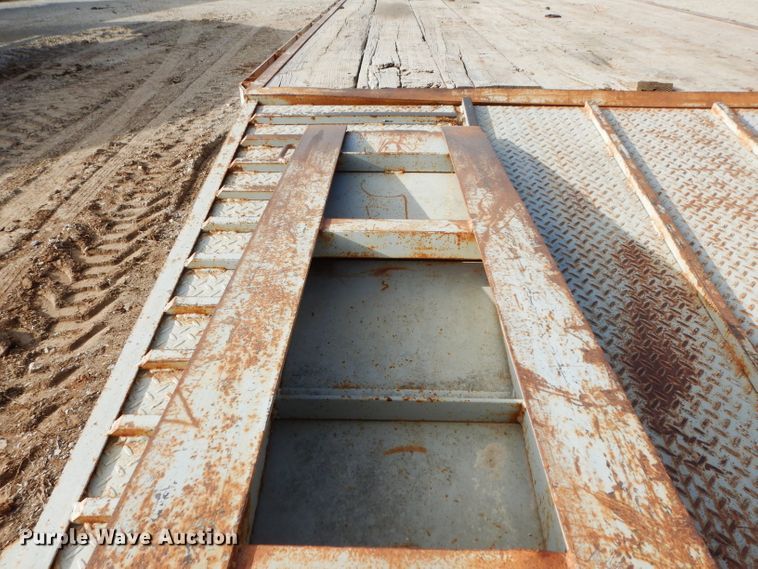 image for item DE4153 2004 shop built equipment trailer