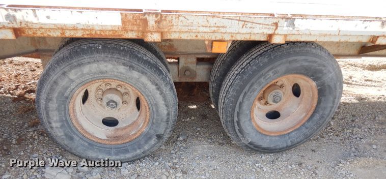 image for item DE4153 2004 shop built equipment trailer