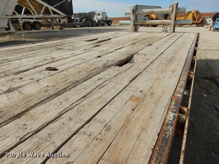 image for item DE4153 2004 shop built equipment trailer