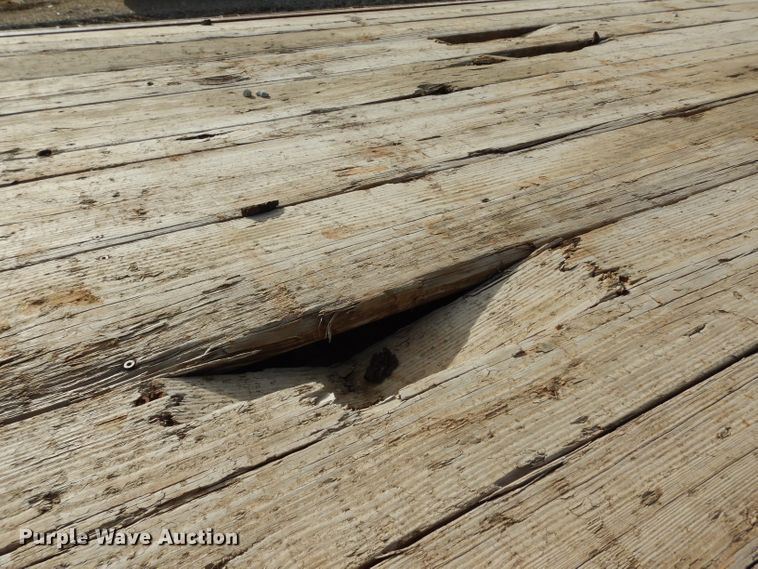 image for item DE4153 2004 shop built equipment trailer