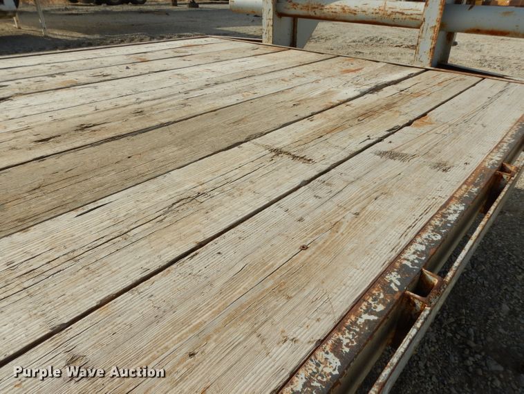 image for item DE4153 2004 shop built equipment trailer