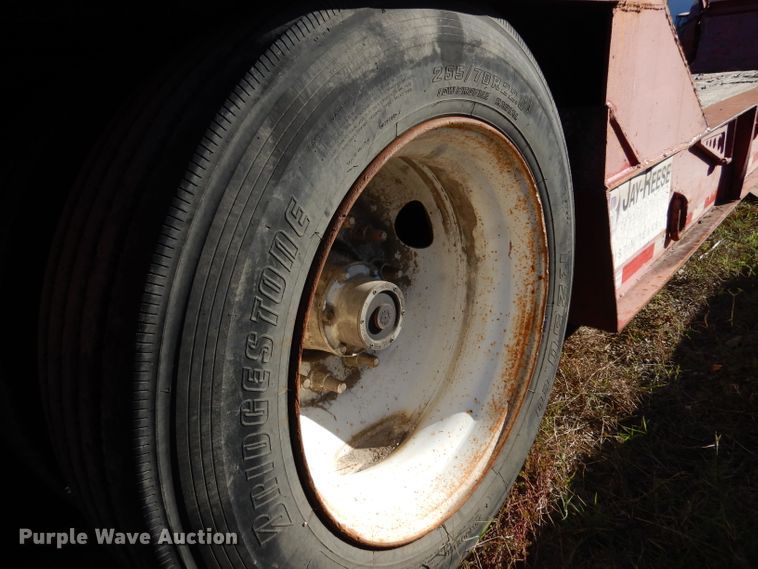 image for item DF2593 1999 Dynaweld FB lowboy equipment trailer