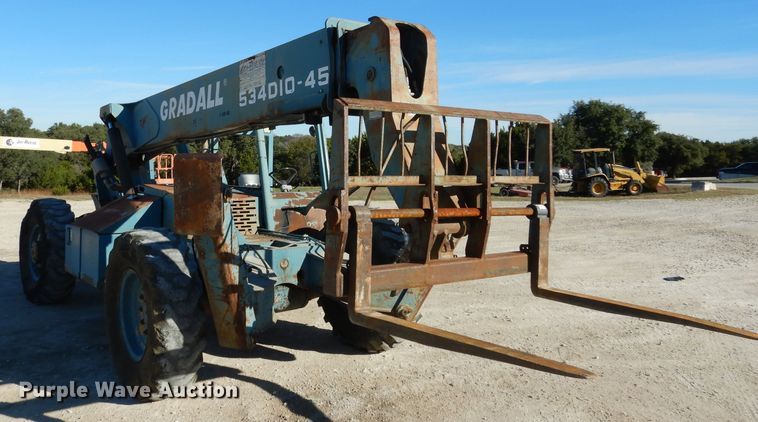 image for item DF2594 2000 Gradall 534D10-45 telehandler