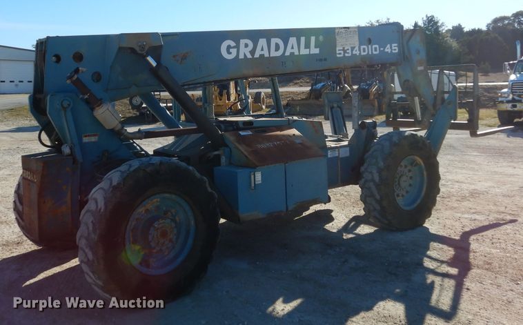 image for item DF2594 2000 Gradall 534D10-45 telehandler