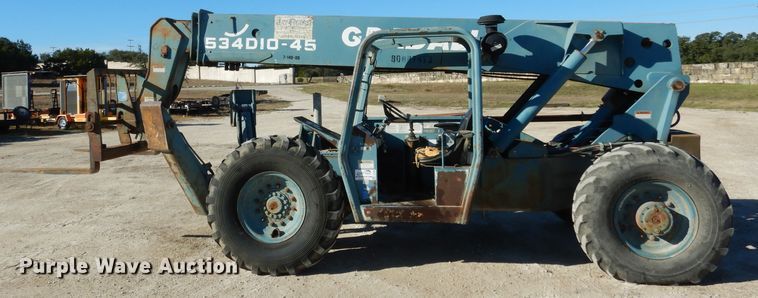 image for item DF2594 2000 Gradall 534D10-45 telehandler