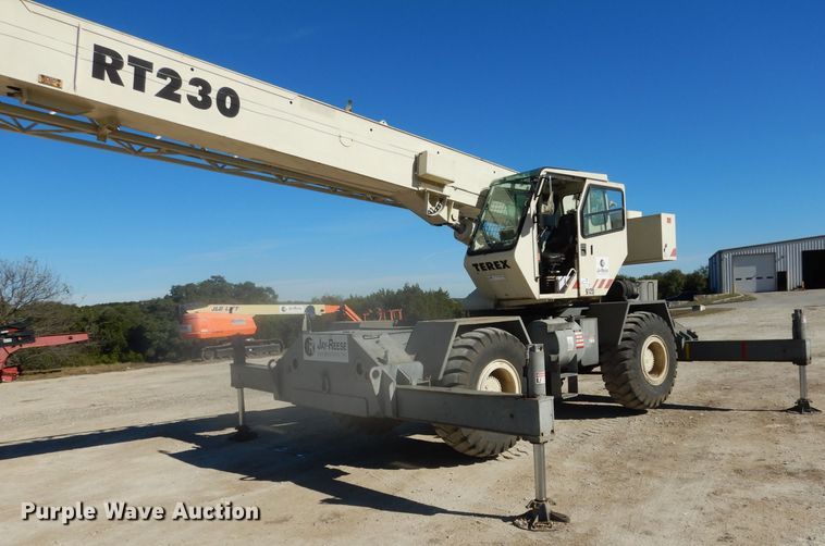 image for item DF2595 1999 Terex RT230 crane
