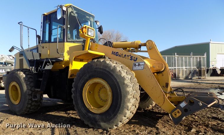 image for item DG2483 2008 Komatsu WA380-6 wheel loader