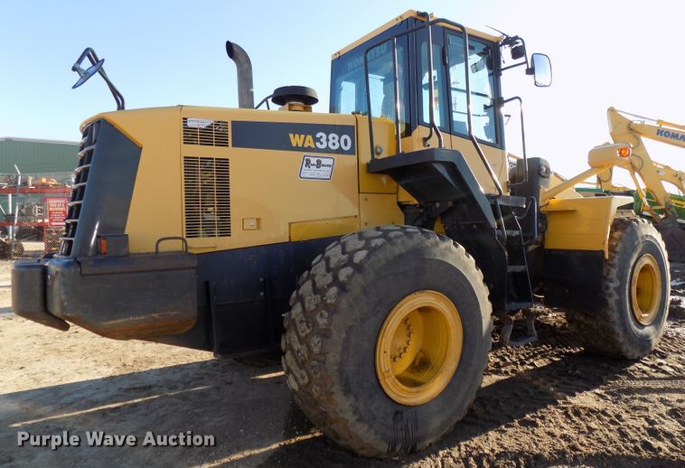 image for item DG2483 2008 Komatsu WA380-6 wheel loader