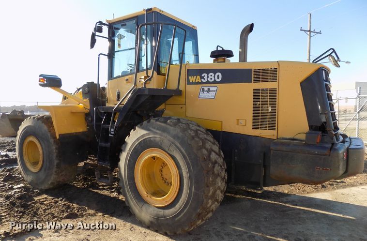 image for item DG2483 2008 Komatsu WA380-6 wheel loader