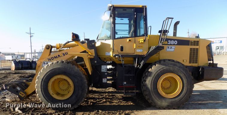 image for item DG2483 2008 Komatsu WA380-6 wheel loader