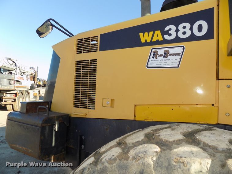 image for item DG2483 2008 Komatsu WA380-6 wheel loader