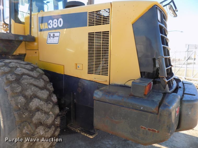 image for item DG2483 2008 Komatsu WA380-6 wheel loader