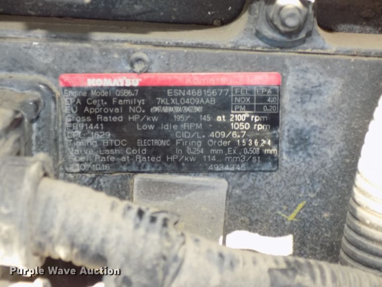 image for item DG2483 2008 Komatsu WA380-6 wheel loader