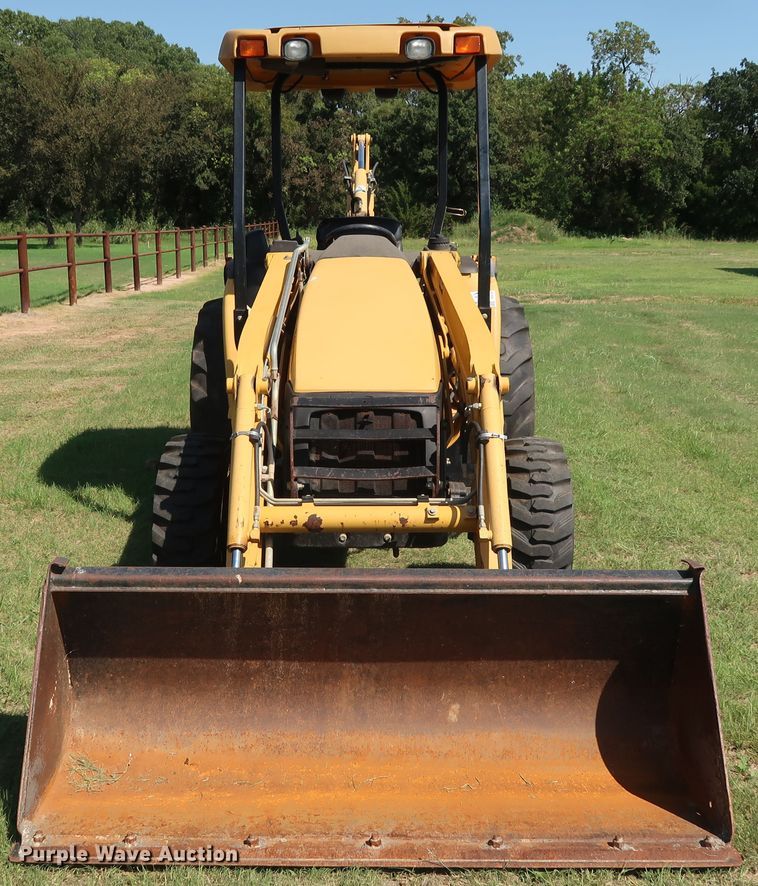 image for item DG4181 2008 John Deere 110 backhoe