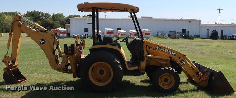 image for item DG4181 2008 John Deere 110 backhoe