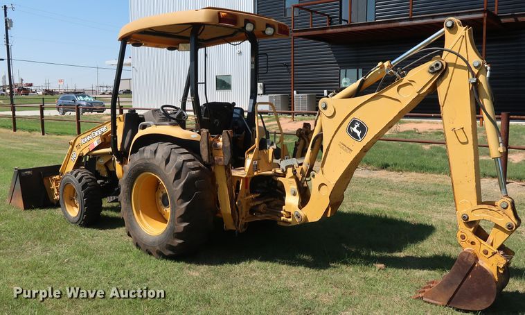 image for item DG4181 2008 John Deere 110 backhoe