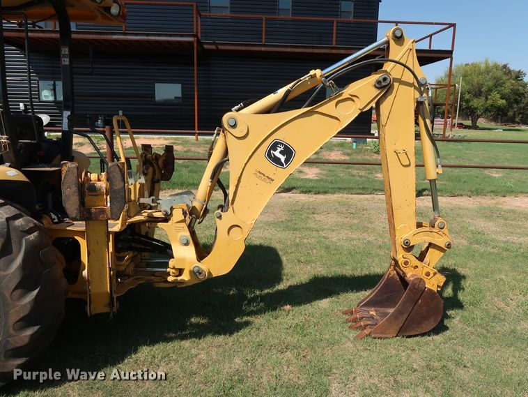 image for item DG4181 2008 John Deere 110 backhoe