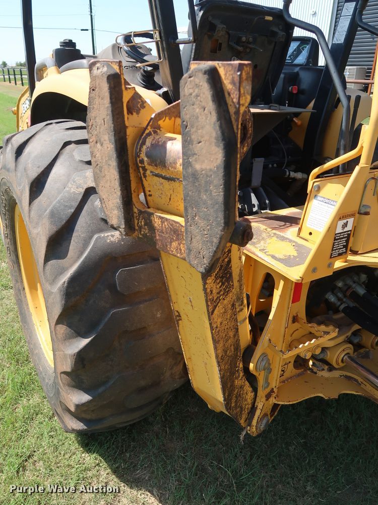 image for item DG4181 2008 John Deere 110 backhoe