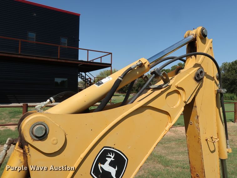 image for item DG4181 2008 John Deere 110 backhoe