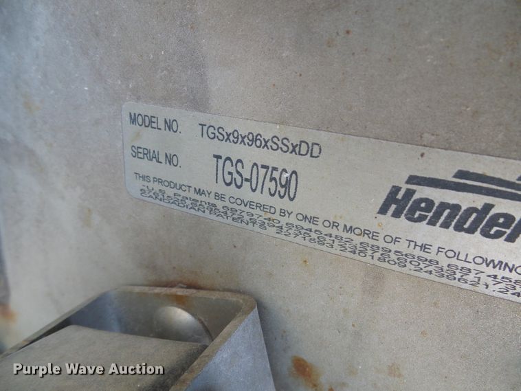 image for item DG5538 Henderson TGS9X96XSSXDD tailgate spreader