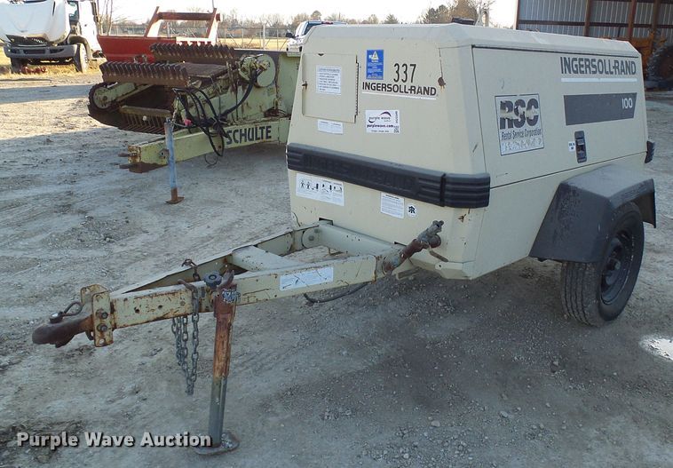 image for item DG5546 Ingersoll Rand P100WD air compressor