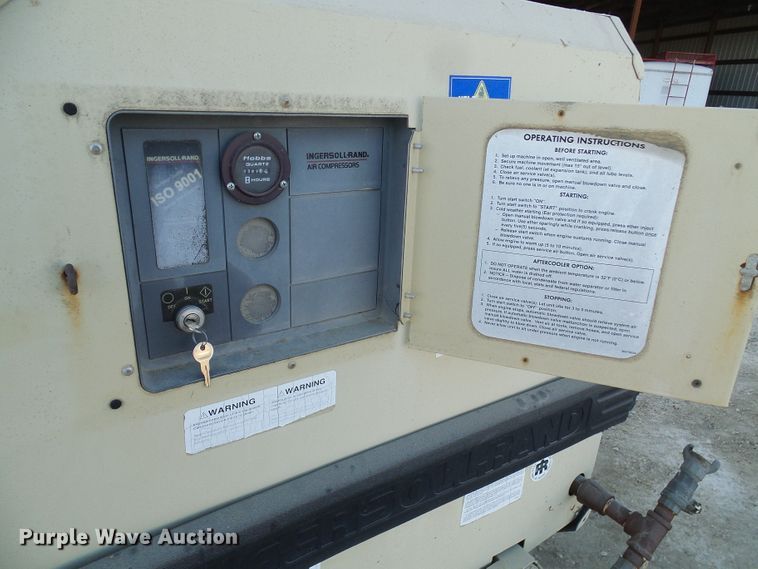 image for item DG5546 Ingersoll Rand P100WD air compressor