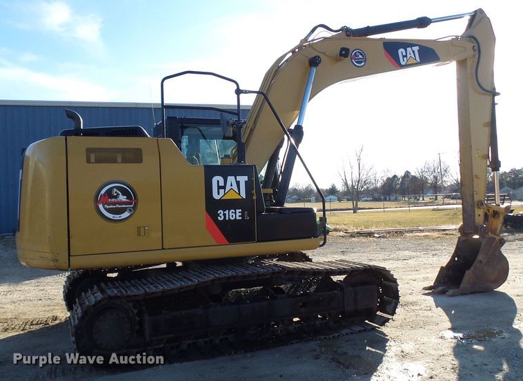 image for item DG5548 2012 Caterpillar 316EL excavator