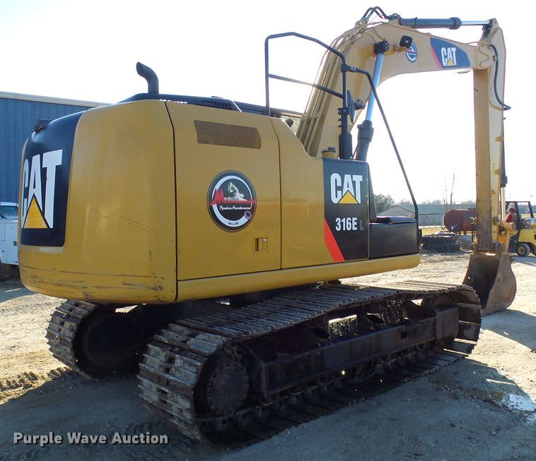 image for item DG5548 2012 Caterpillar 316EL excavator