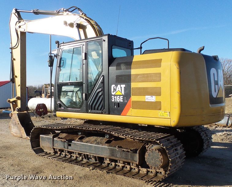 image for item DG5548 2012 Caterpillar 316EL excavator