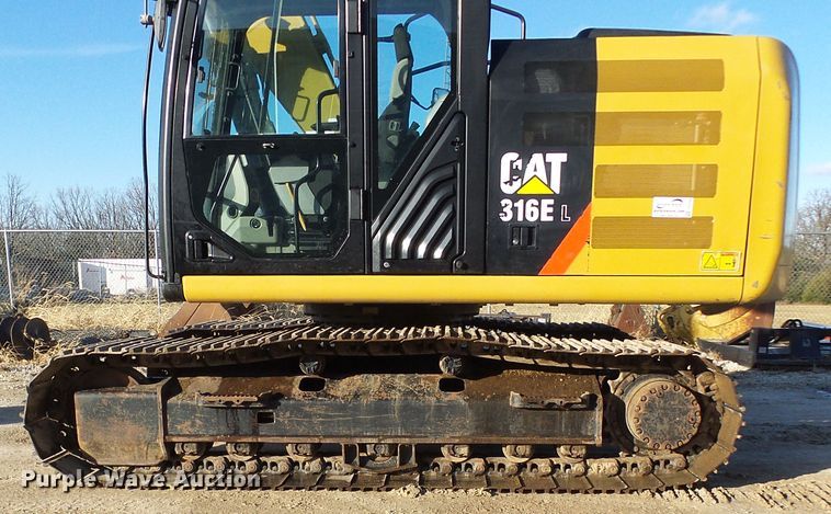 image for item DG5548 2012 Caterpillar 316EL excavator