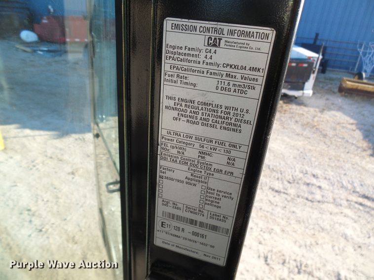 image for item DG5548 2012 Caterpillar 316EL excavator