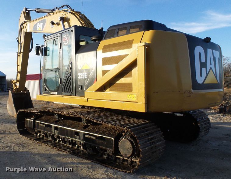 image for item DG5550 2013 Caterpillar 329E L excavator