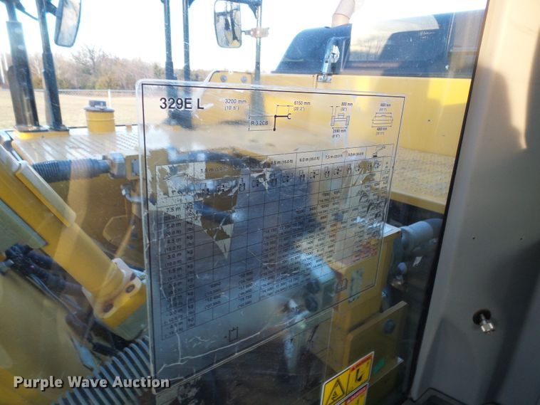 image for item DG5550 2013 Caterpillar 329E L excavator