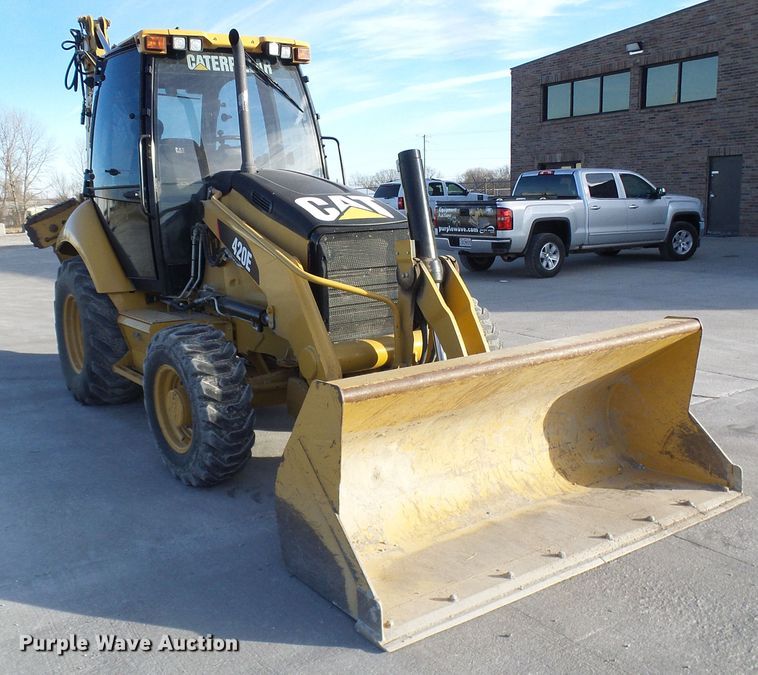 image for item DG5553 2012 Caterpillar 420E backhoe