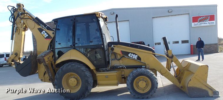 image for item DG5553 2012 Caterpillar 420E backhoe