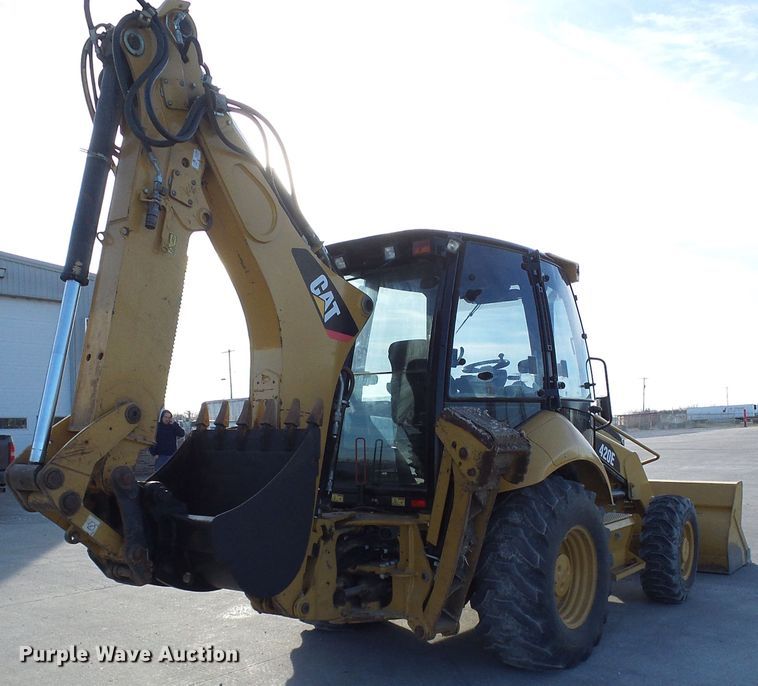 image for item DG5553 2012 Caterpillar 420E backhoe