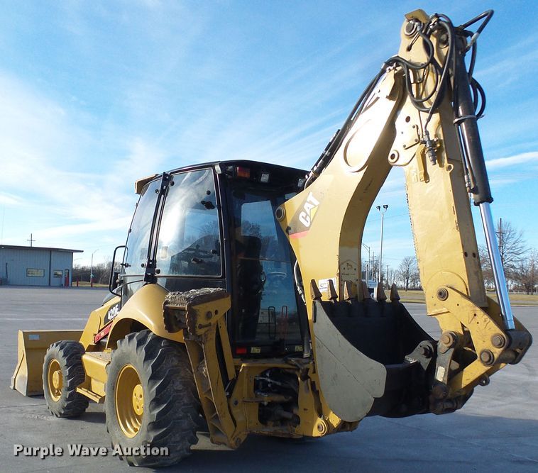 image for item DG5553 2012 Caterpillar 420E backhoe