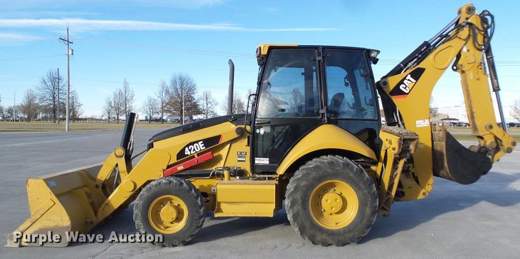 image for item DG5553 2012 Caterpillar 420E backhoe