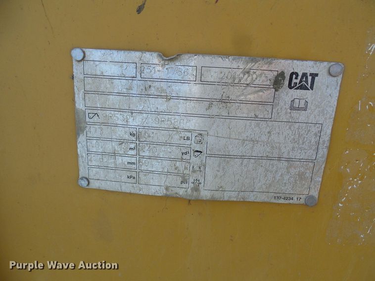 image for item DG5553 2012 Caterpillar 420E backhoe