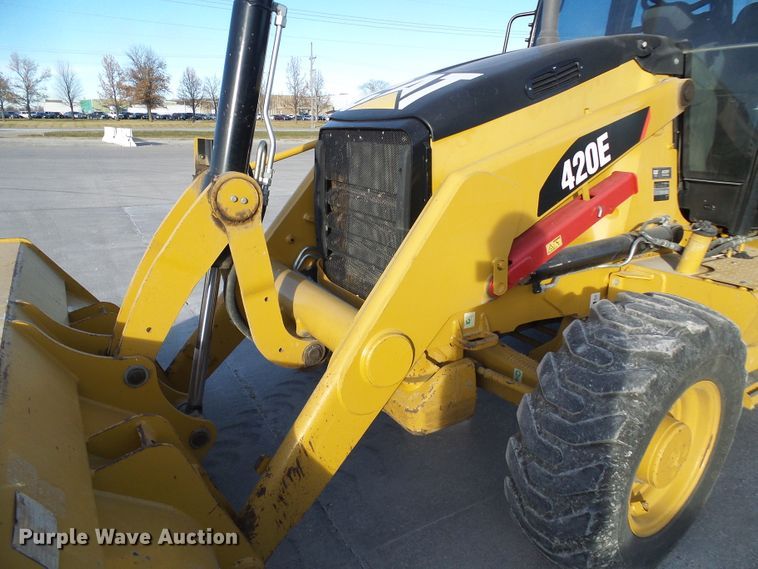 image for item DG5553 2012 Caterpillar 420E backhoe