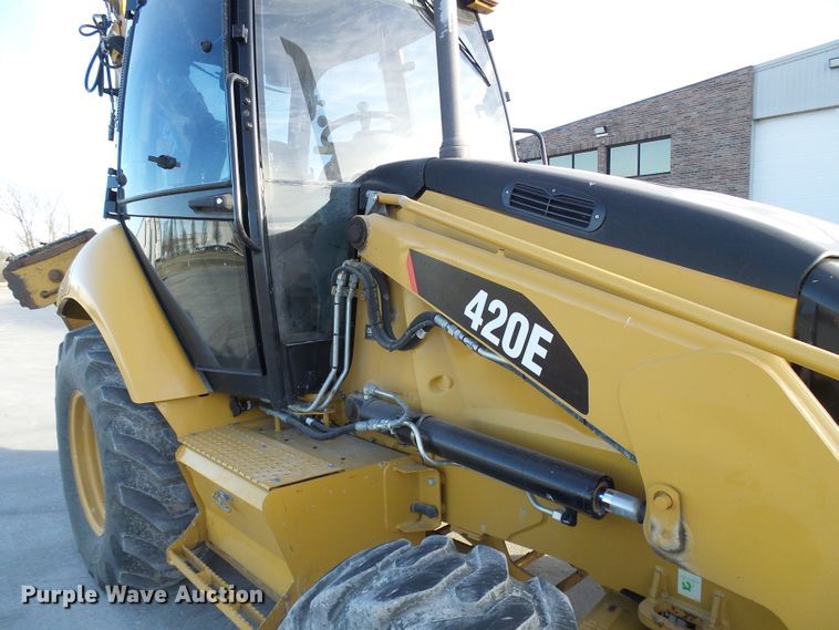 image for item DG5553 2012 Caterpillar 420E backhoe