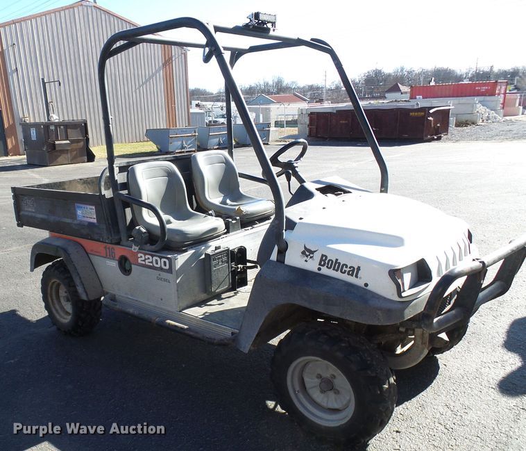 image for item DG5555 2005 Bobcat 2200D utility vehicle