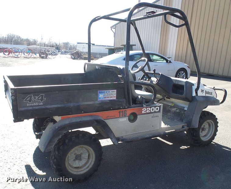 image for item DG5555 2005 Bobcat 2200D utility vehicle