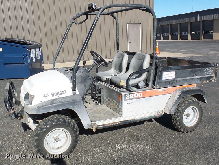 image for item DG5555 2005 Bobcat 2200D utility vehicle