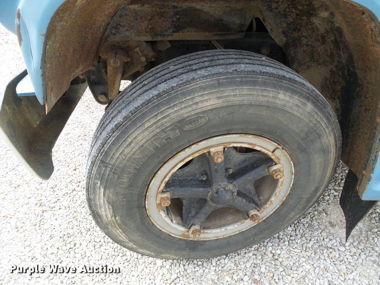 image for item DG5560 1987 Chevrolet C70 flat dump bed truck